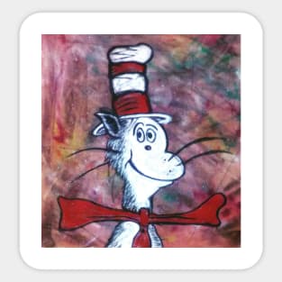 Cat in the Hat Sticker